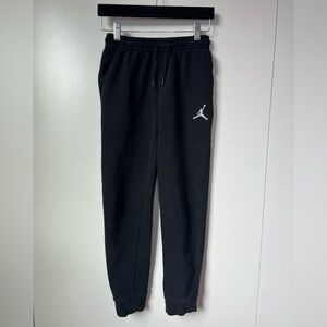Jordan Kids Black Sweatpants with Logo